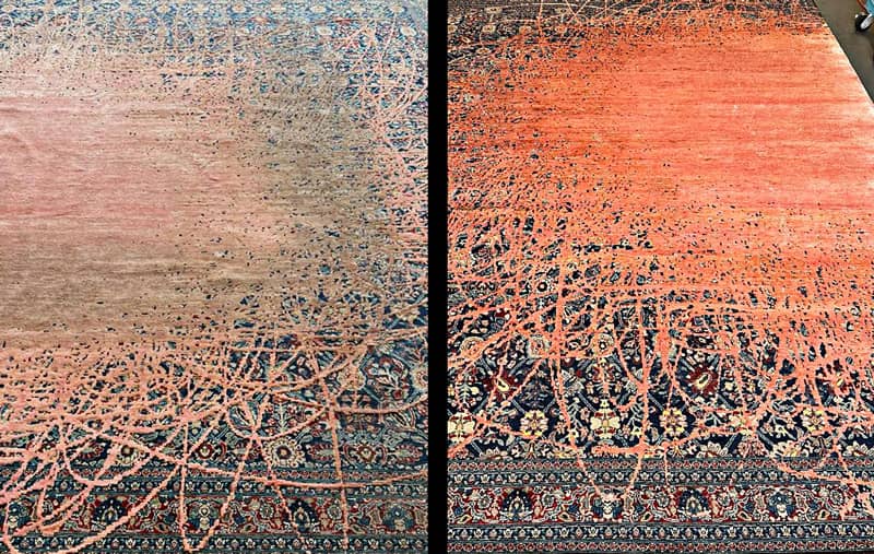 rug cleaning before after